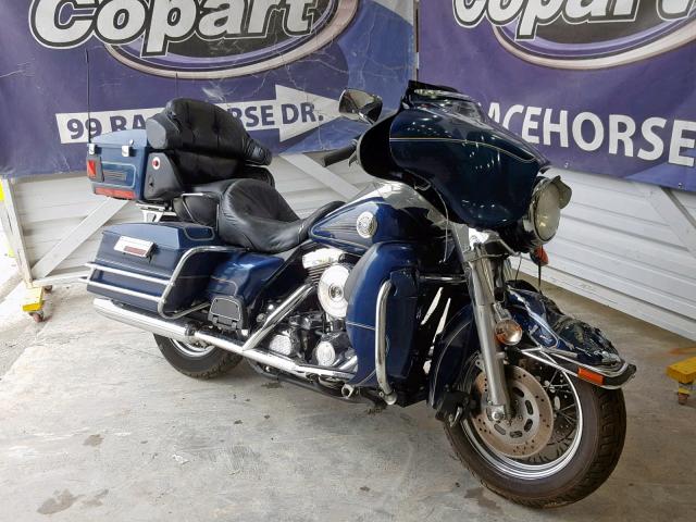 1HD1FCR18WY624508 - 1998 HARLEY-DAVIDSON FLHTCUI BLUE photo 1