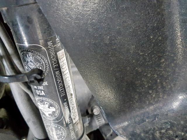 1HD1FCR18WY624508 - 1998 HARLEY-DAVIDSON FLHTCUI BLUE photo 10