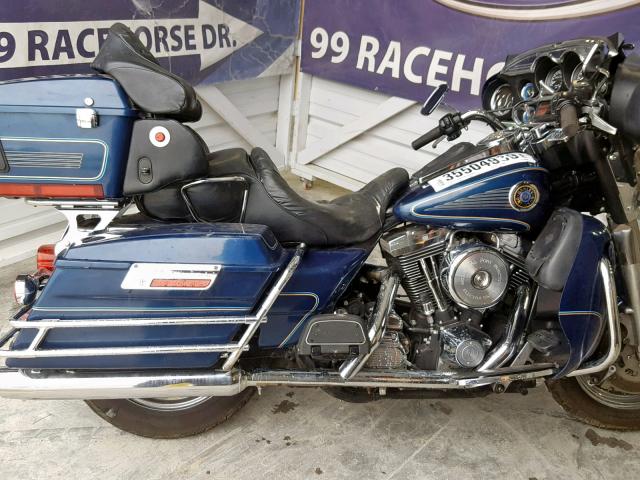 1HD1FCR18WY624508 - 1998 HARLEY-DAVIDSON FLHTCUI BLUE photo 7