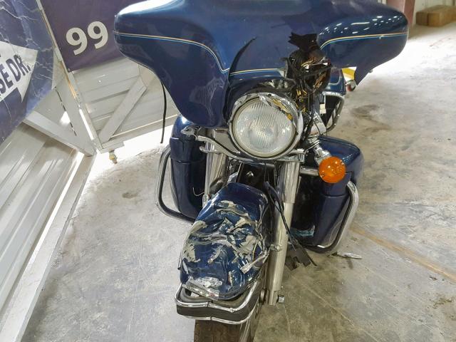 1HD1FCR18WY624508 - 1998 HARLEY-DAVIDSON FLHTCUI BLUE photo 9