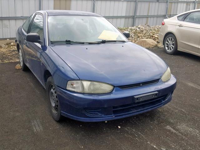 JA3AY11A11U033740 - 2001 MITSUBISHI MIRAGE DE BLUE photo 1