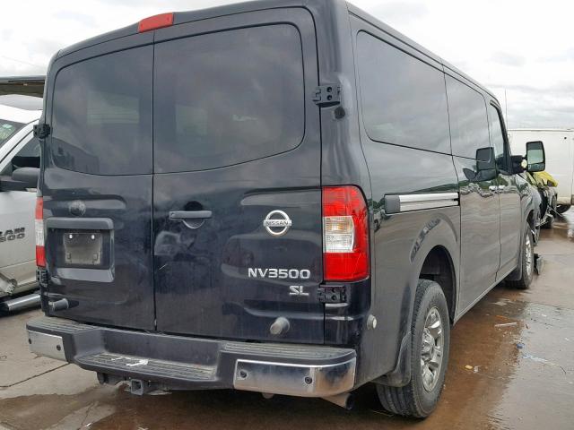 5BZAF0AA9JN851499 - 2018 NISSAN NV 3500 BLACK photo 4