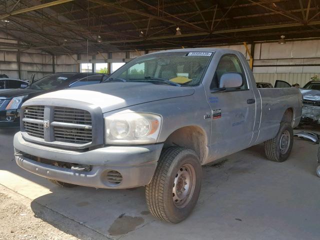 3D7KS26D18G208720 - 2008 DODGE RAM 2500 S SILVER photo 2