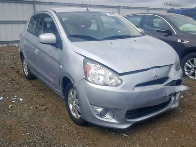 ML32A3HJ6EH003436 - 2014 MITSUBISHI MIRAGE DE SILVER photo 1