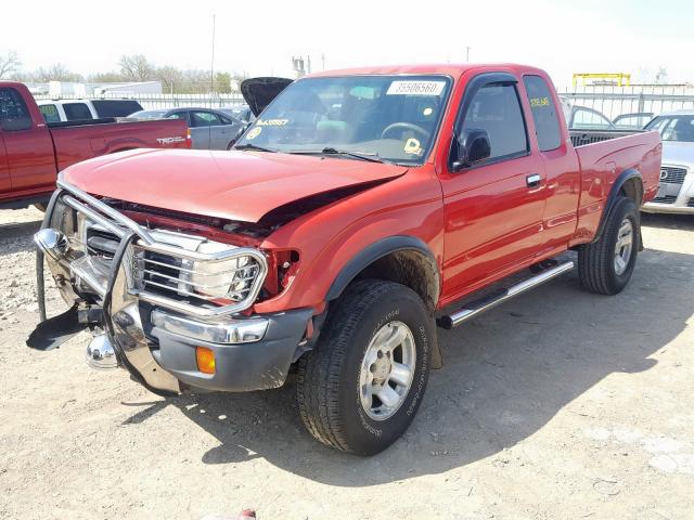 4TASN92N0YZ635567 - 2000 TOYOTA TACOMA XTRACAB PRERUNNER  ფოტო 2