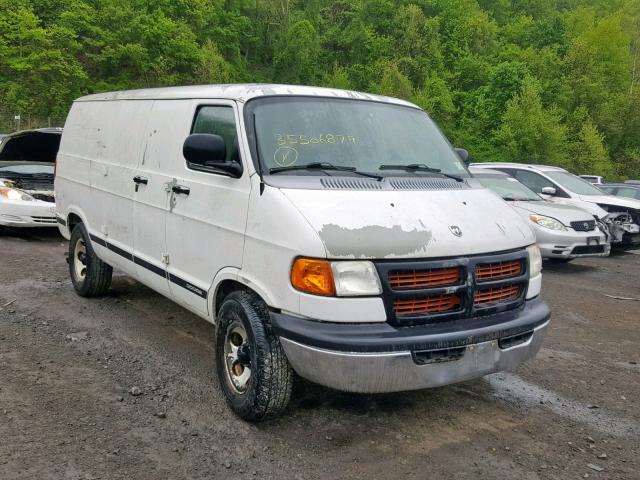 2D7HB11X23K500250 - 2003 DODGE RAM VAN B1 WHITE photo 1