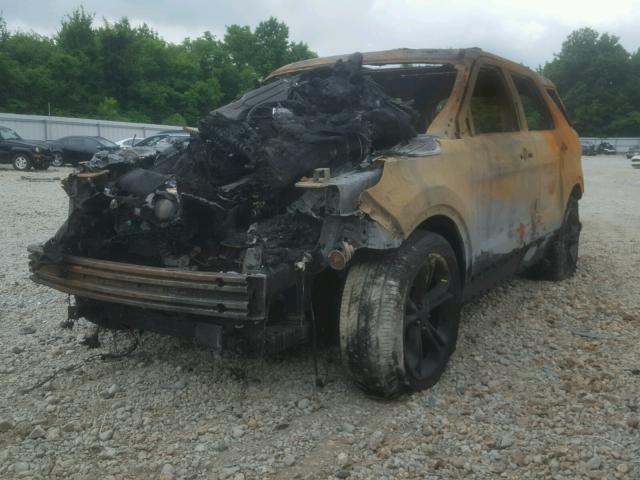 1FM5K7F80DGC57982 - 2013 FORD EXPLORER L BURN photo 2