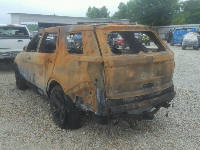 1FM5K7F80DGC57982 - 2013 FORD EXPLORER L BURN photo 3