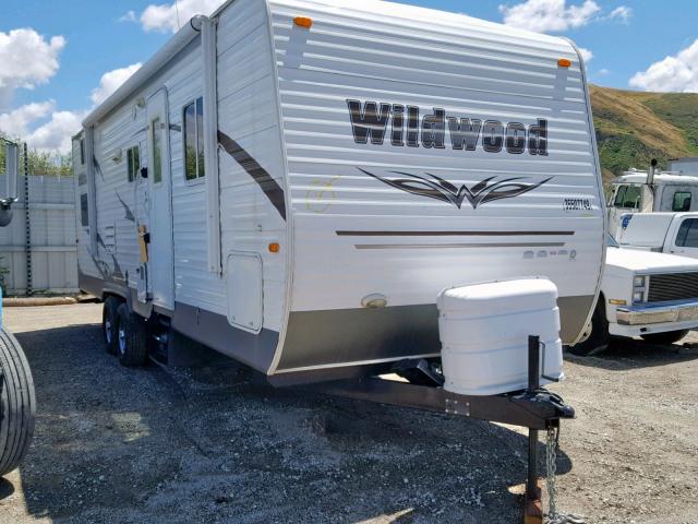 4X4TWDZ23BC041094 - 2011 WILDWOOD TRAILER WHITE photo 1