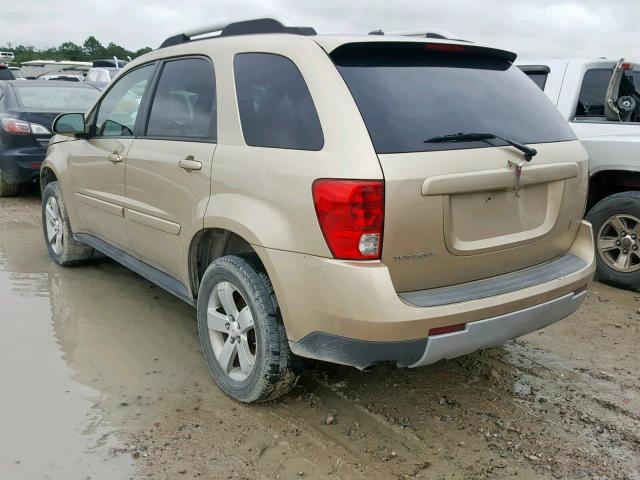 2CKDL63F176095139 - 2007 PONTIAC TORRENT GOLD photo 3