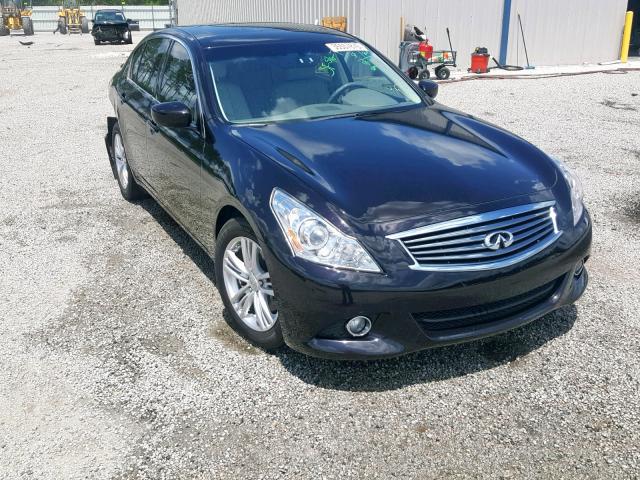 JN1CV6AP3DM719984 - 2013 INFINITI G37 BASE BLACK photo 1