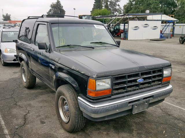 1FMCU12T5LUA76997 - 1990 FORD BRONCO II BLACK photo 1