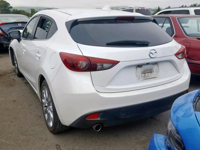 JM1BM1L30E1103848 - 2014 MAZDA 3 TOURING WHITE photo 3