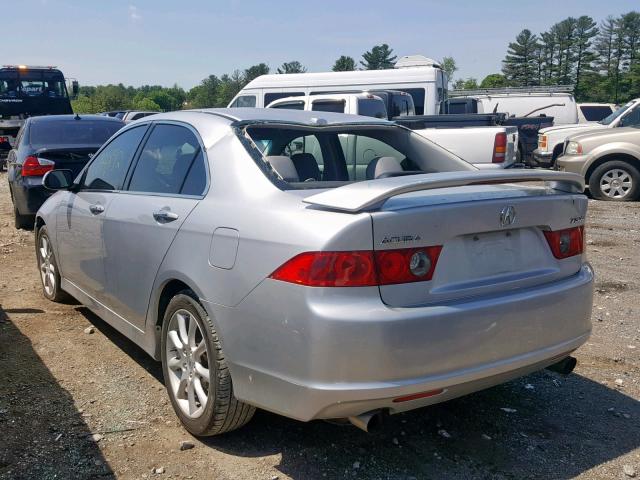 JH4CL96936C039072 - 2006 ACURA TSX SILVER photo 3