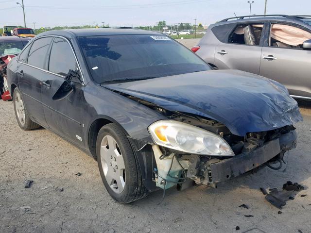 2G1WD58C669280329 - 2006 CHEVROLET IMPALA SUP შავი ფოტო 1