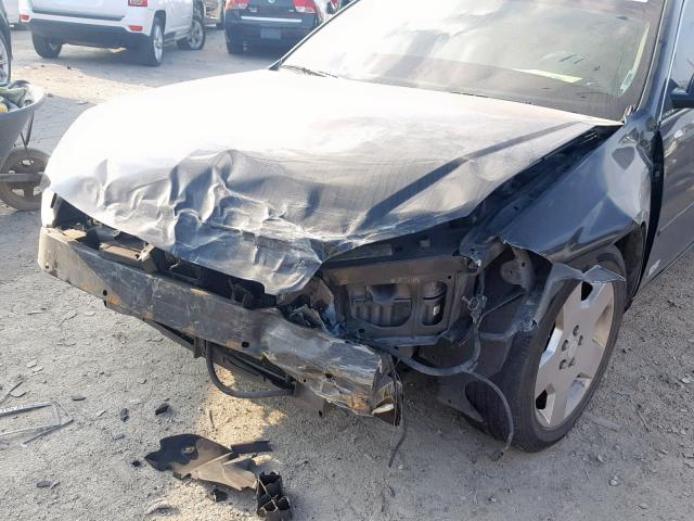 2G1WD58C669280329 - 2006 CHEVROLET IMPALA SUP შავი ფოტო 9