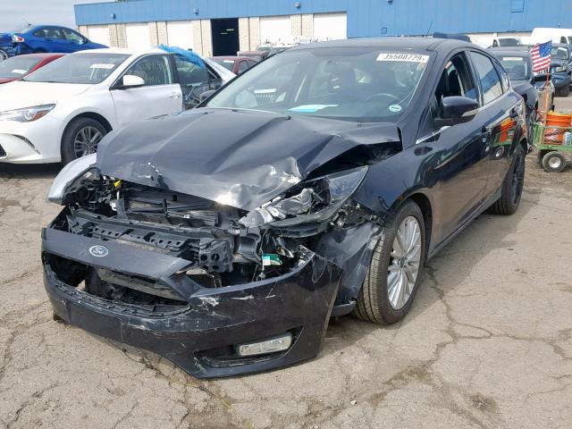 1FADP3N23FL235272 - 2015 FORD FOCUS TITA BLACK photo 2