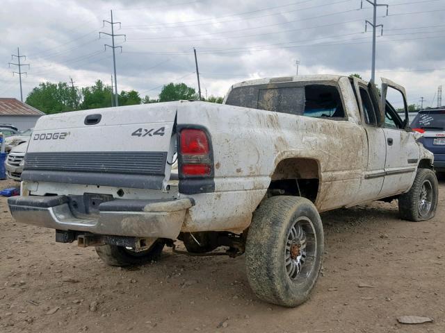 3B7KF2363YG132907 - 2000 DODGE RAM 2500 WHITE photo 4