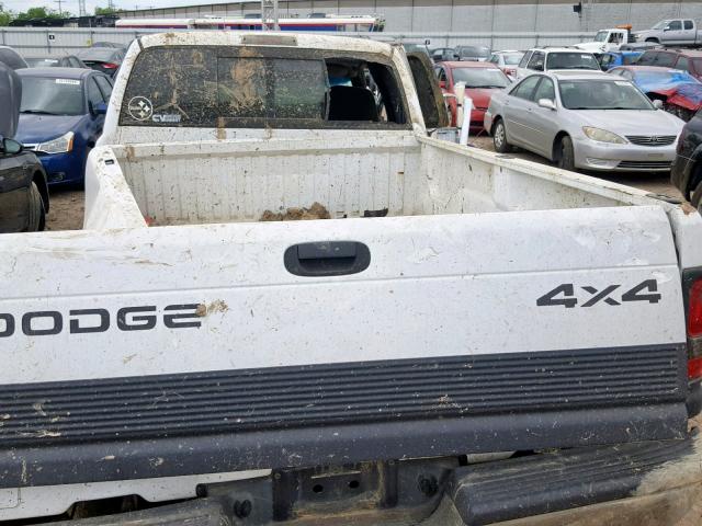 3B7KF2363YG132907 - 2000 DODGE RAM 2500 WHITE photo 6