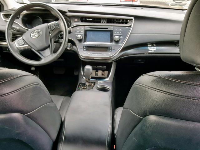 4T1BK1EB0GU231787 - 2016 TOYOTA AVALON XLE CHARCOAL photo 9