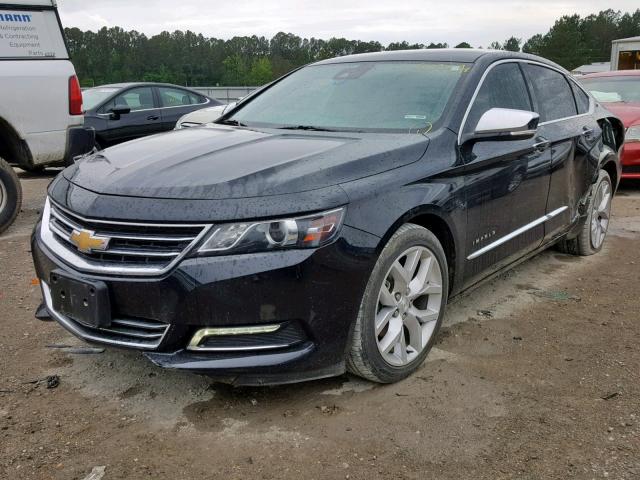 2G1145S38H9120121 - 2017 CHEVROLET IMPALA PRE BLACK photo 2