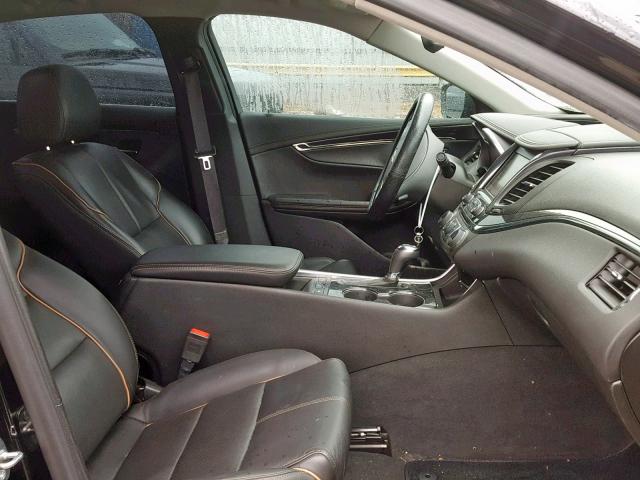 2G1145S38H9120121 - 2017 CHEVROLET IMPALA PRE BLACK photo 5