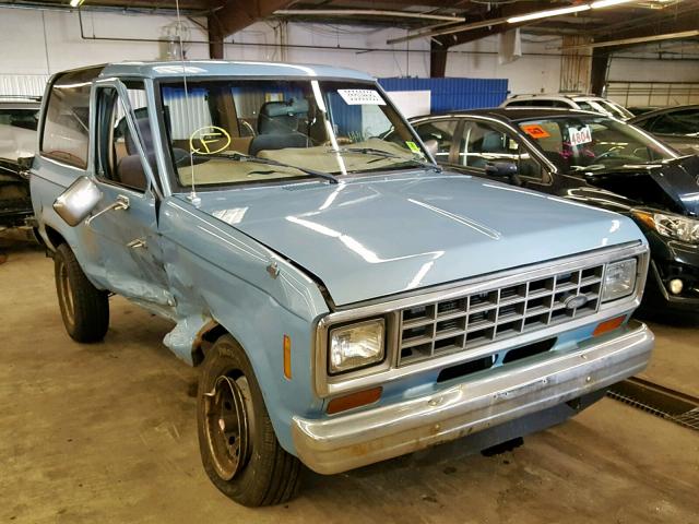 1FMBU14S2FUA96273 - 1985 FORD BRONCO II BLUE photo 1