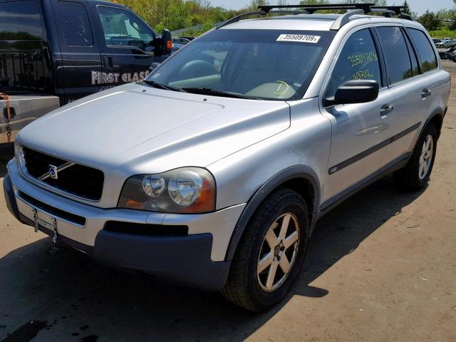 YV1CZ91HX31002293 - 2003 VOLVO XC90 T6 GRAY photo 2