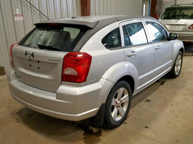 1B3CB3HA4AD568365 - 2010 DODGE CALIBER MA SILVER photo 4