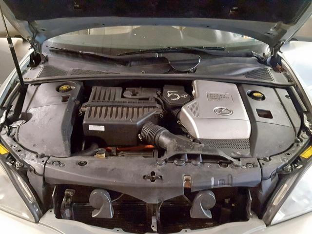 JTJHW31U260044365 - 2006 LEXUS RX 400 SILVER photo 7