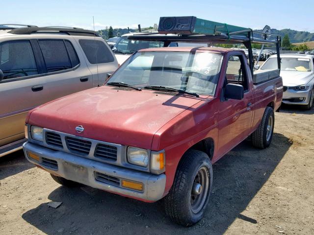 1N6SD11S0RC413516 - 1994 NISSAN TRUCK BASE RED photo 2