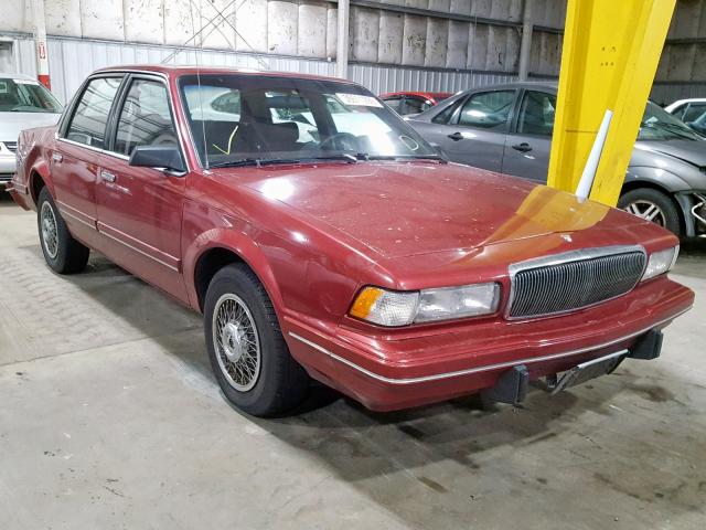 3G4AG55M8RS611436 - 1994 BUICK CENTURY SP RED photo 1