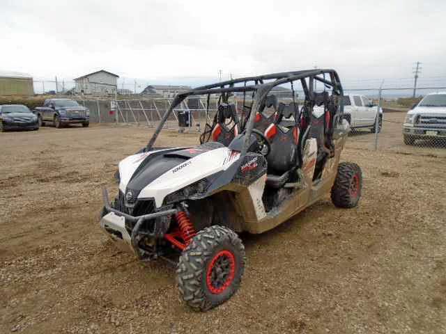 3JBPNDP18EJ000875 - 2014 CAN-AM MAVERICK M BLACK photo 2