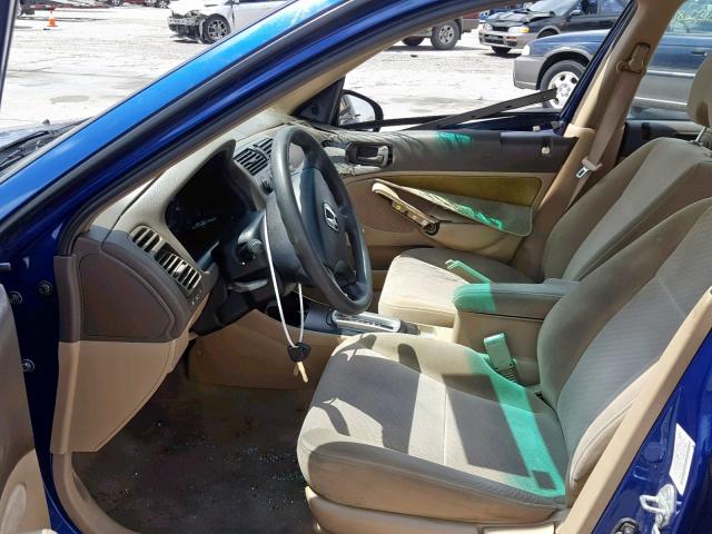 2HGES16375H618198 - 2005 HONDA CIVIC DX V BLUE photo 5