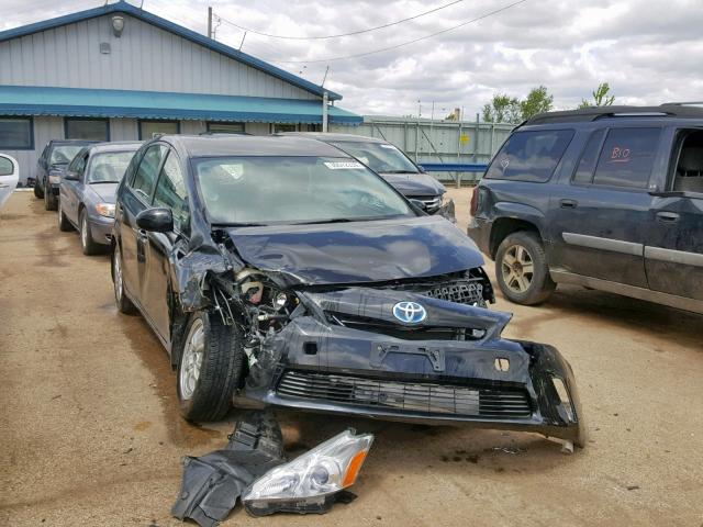 JTDZN3EU6C3154916 - 2012 TOYOTA PRIUS V BLACK photo 1