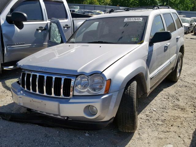 1J8HR58N45C631435 - 2005 JEEP GRAND CHER SILVER photo 2