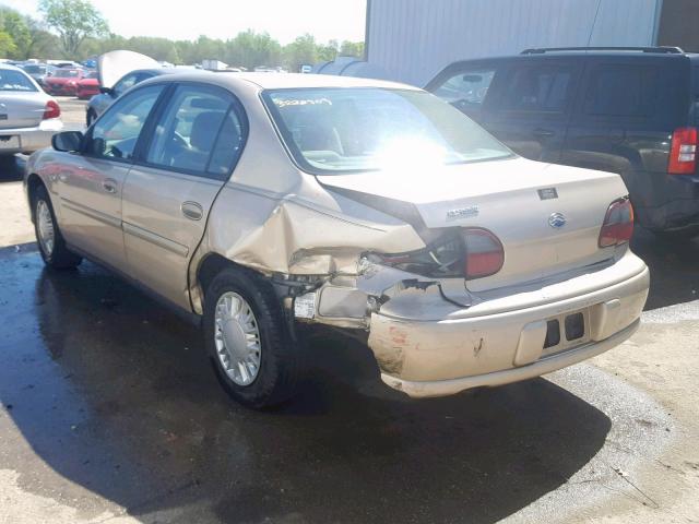 1G1ND52F35M130954 - 2005 CHEVROLET CLASSIC BEIGE photo 3