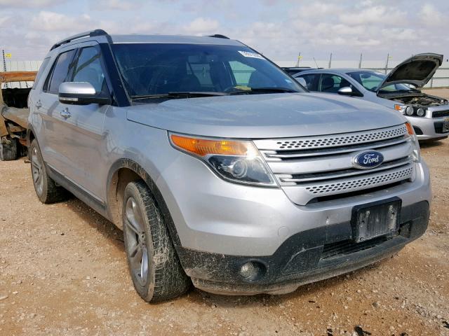 1FM5K7F81FGA05175 - 2015 FORD EXPLORER L SILVER photo 1