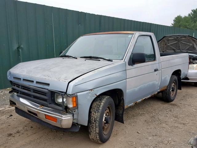 1N6SD11S9MC367869 - 1991 NISSAN TRUCK SHOR GRAY photo 2