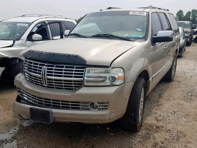 5LMFU27588LJ10146 - 2008 LINCOLN NAVIGATOR 金色 照片 2