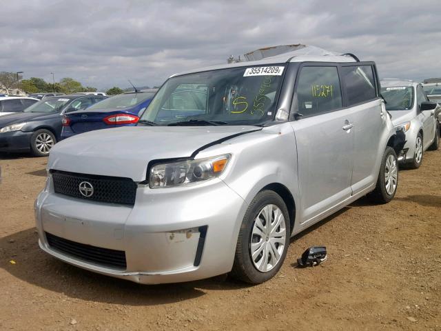 JTLKE50EX81022651 - 2008 TOYOTA SCION XB 银色 照片 2