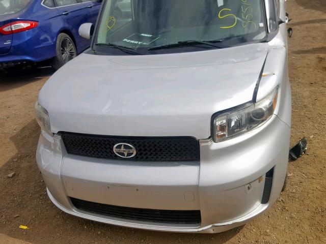 JTLKE50EX81022651 - 2008 TOYOTA SCION XB 银色 照片 9