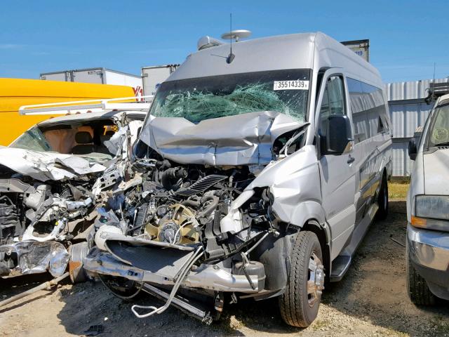 WDAPF4CC0GP304492 - 2016 MERCEDES-BENZ SPRINTER 3 SILVER photo 2