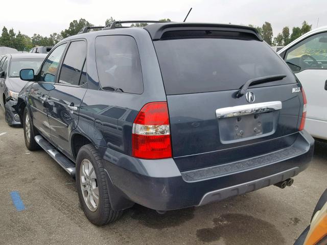 2HNYD18833H509145 - 2003 ACURA MDX TOURIN GRAY photo 3