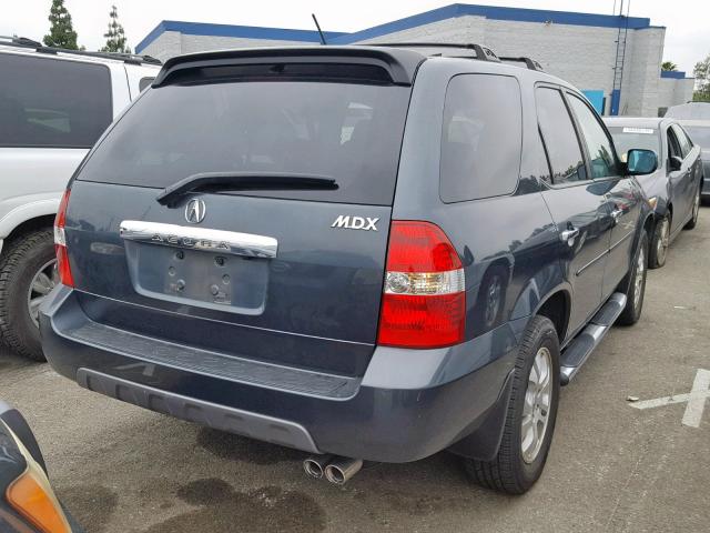 2HNYD18833H509145 - 2003 ACURA MDX TOURIN GRAY photo 4