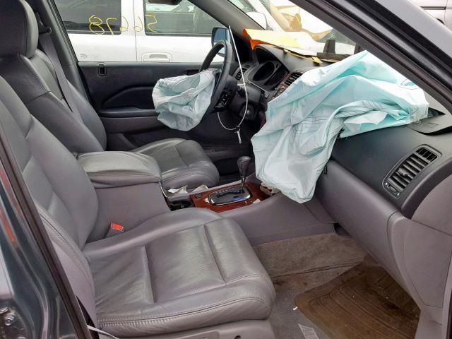 2HNYD18833H509145 - 2003 ACURA MDX TOURIN GRAY photo 5