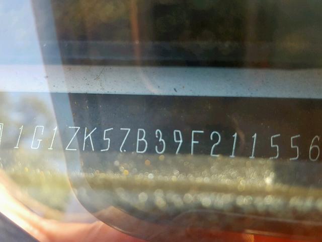 1G1ZK57B39F211556 - 2009 CHEVROLET MALIBU LTZ 白色 照片 10