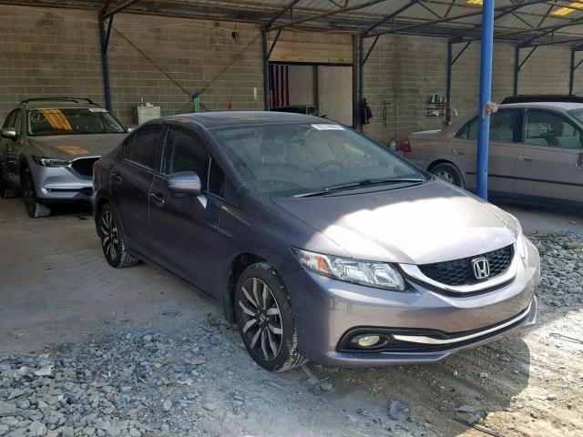 19XFB2F94EE085557 - 2014 HONDA CIVIC EXL 灰色 照片 1