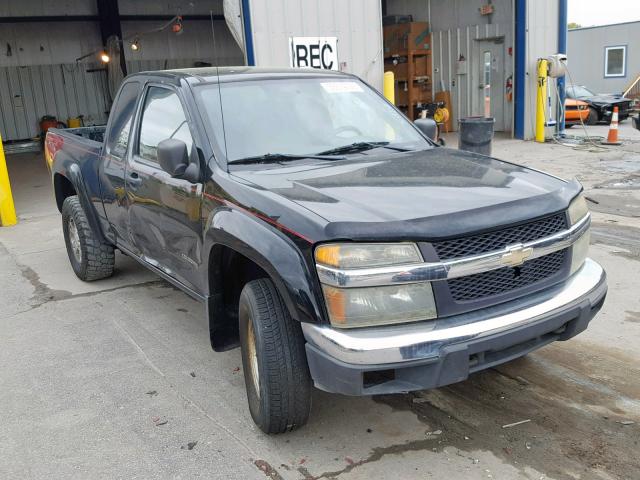 1GCDT196058248134 - 2005 CHEVROLET COLORADO BLACK photo 1