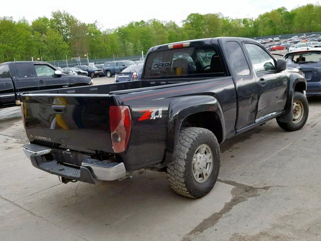 1GCDT196058248134 - 2005 CHEVROLET COLORADO BLACK photo 4